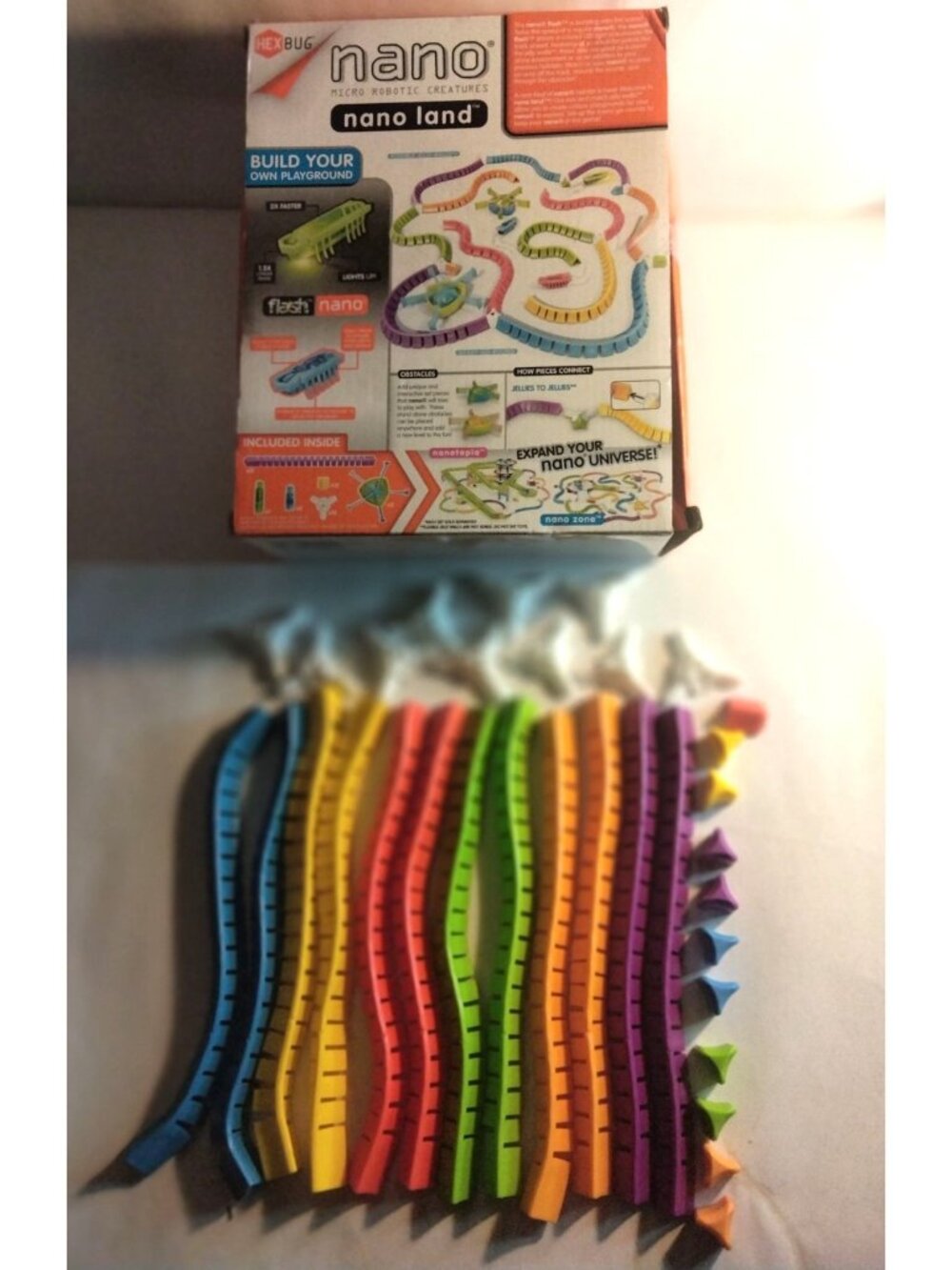 Hexbug Nano Land Replacement jelly Walls Connectors Playsground